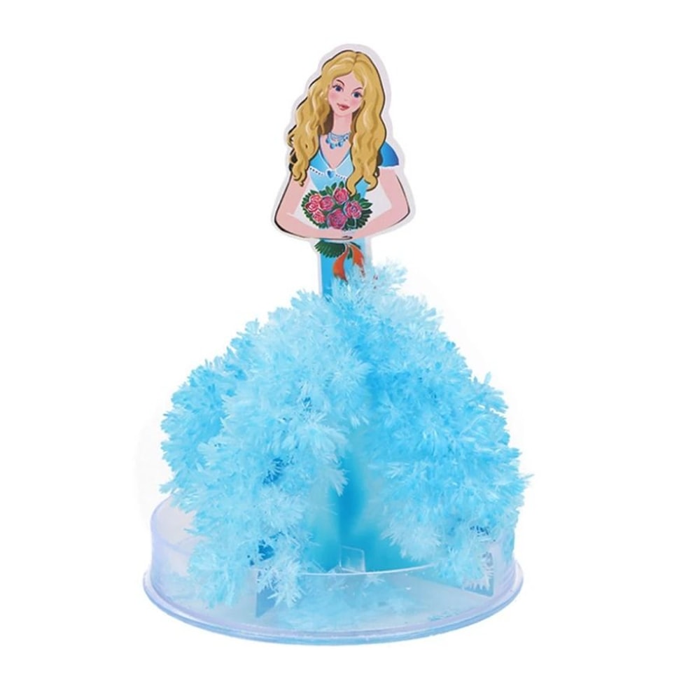 Magic Crystal Growing Christmas Tree Science Experiment Toy For Kids 8