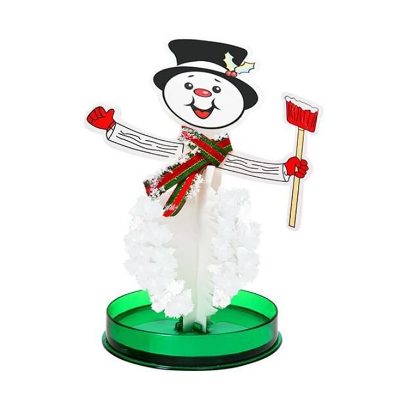 Magic Crystal Growing Christmas Tree Science Experiment Toy For Kids 3