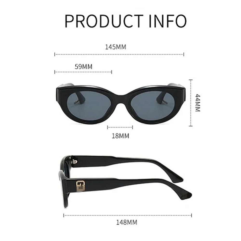 Classic Cat Eye Sunglasses Vintage UV Protection Summer Shades For Women 6