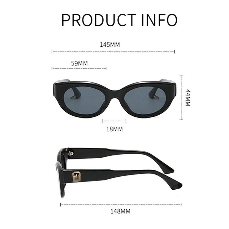 Classic Cat Eye Sunglasses Vintage UV Protection Summer Shades For Women 6