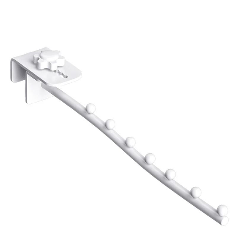 Wall Mounted Clothes Hanger Space Saving Foldable Drying Rack Organizer 1