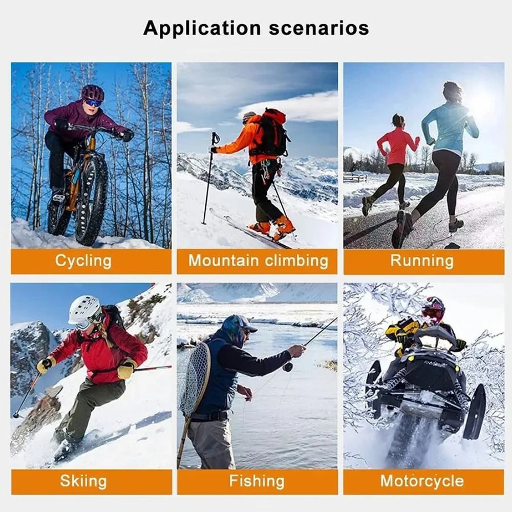 Knitted Full Face Balaclava Beanie Winter Mask Hat For Men 9