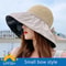 Womens Foldable Wide Brim Sun Hat For Outdoor Protection 1