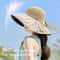 Womens Foldable Wide Brim Sun Hat For Outdoor Protection 4
