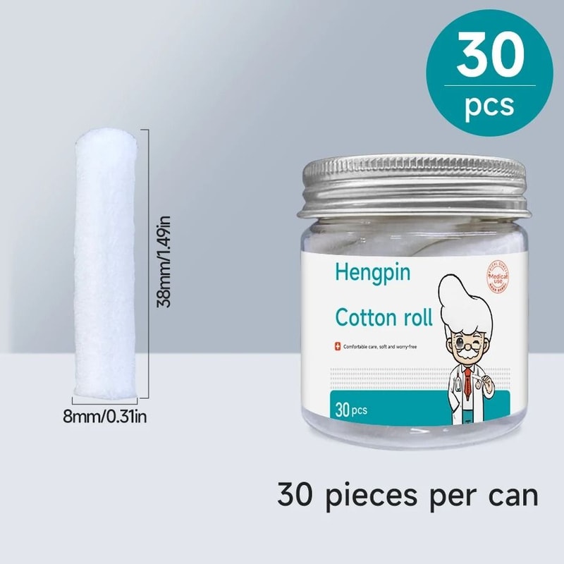 Hypoallergenic Medical Cotton Nasal Rolls For Adults And Children 1