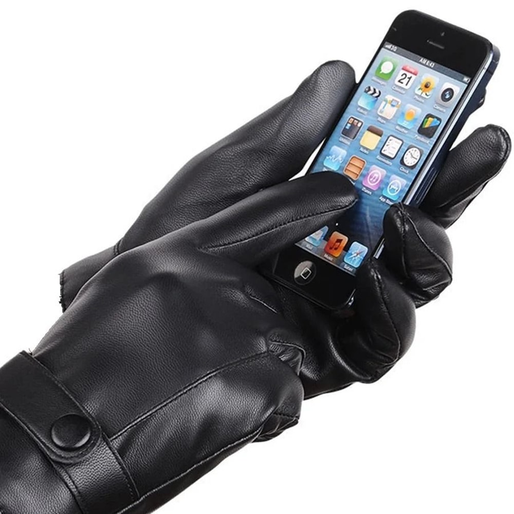 Waterproof Touch Screen Winter Gloves For Men 9