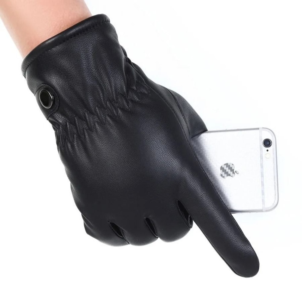 Waterproof Touch Screen Winter Gloves For Men 4