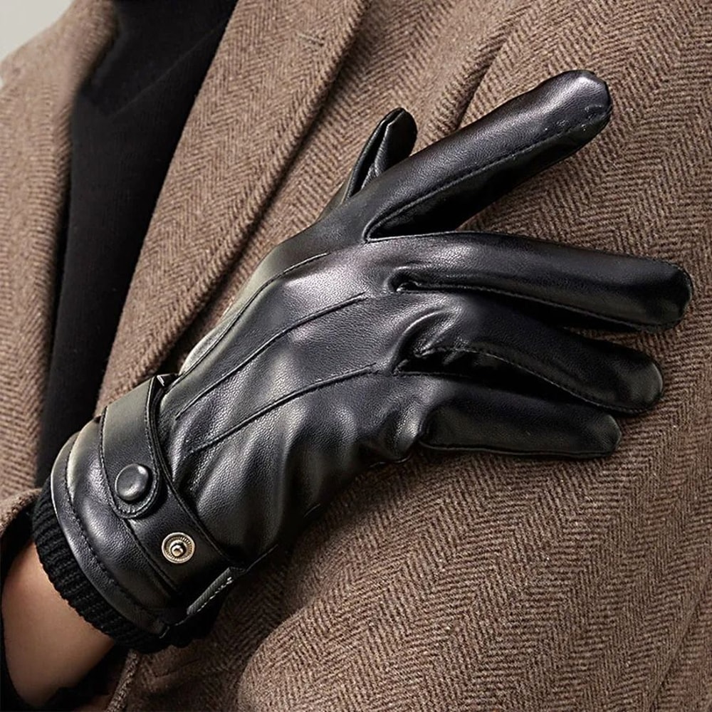 Waterproof Touch Screen Winter Gloves For Men 11