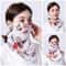 Elegant Floral Chiffon Sun Protection Neck Scarf Mask 4