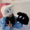 Cute Cartoon Puppy Plush Winter Knit Hat For Women 10