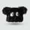 Cute Cartoon Puppy Plush Winter Knit Hat For Women 2
