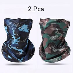 ice silk camouflage sunscreen face mask outdoor sports balaclava
