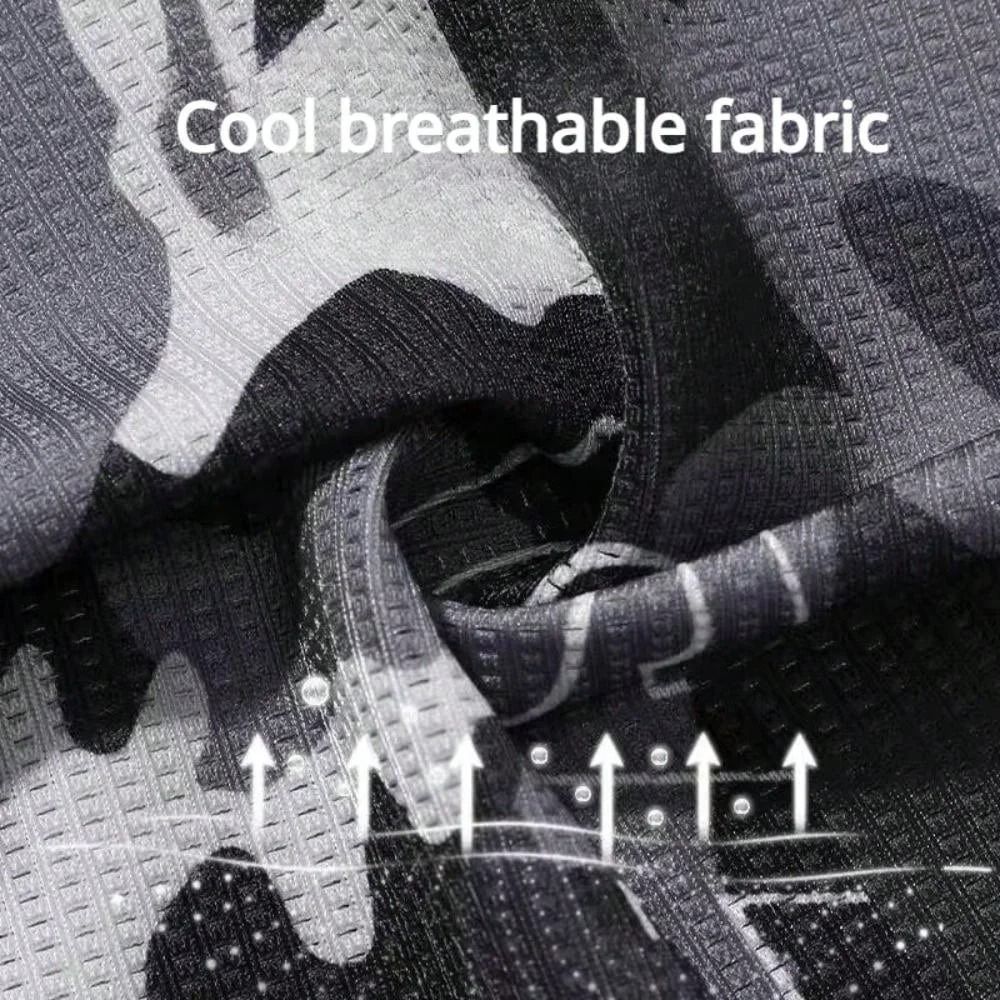 Ice Silk Camouflage Sunscreen Face Mask Outdoor Sports Balaclava 11