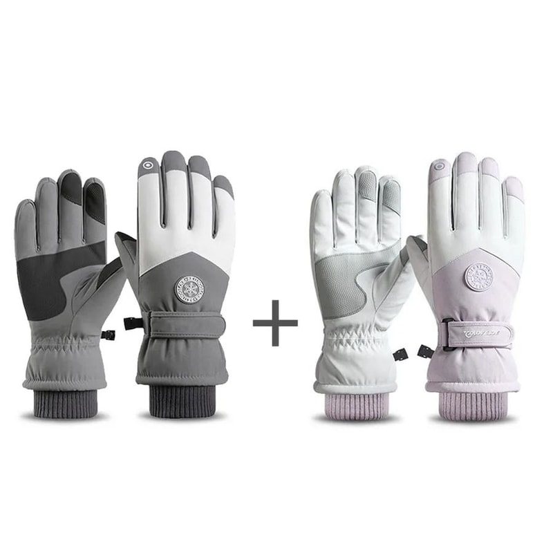 Winter Ski Gloves Waterproof Windproof Outdoor Sport Gloves For Men And Women 6