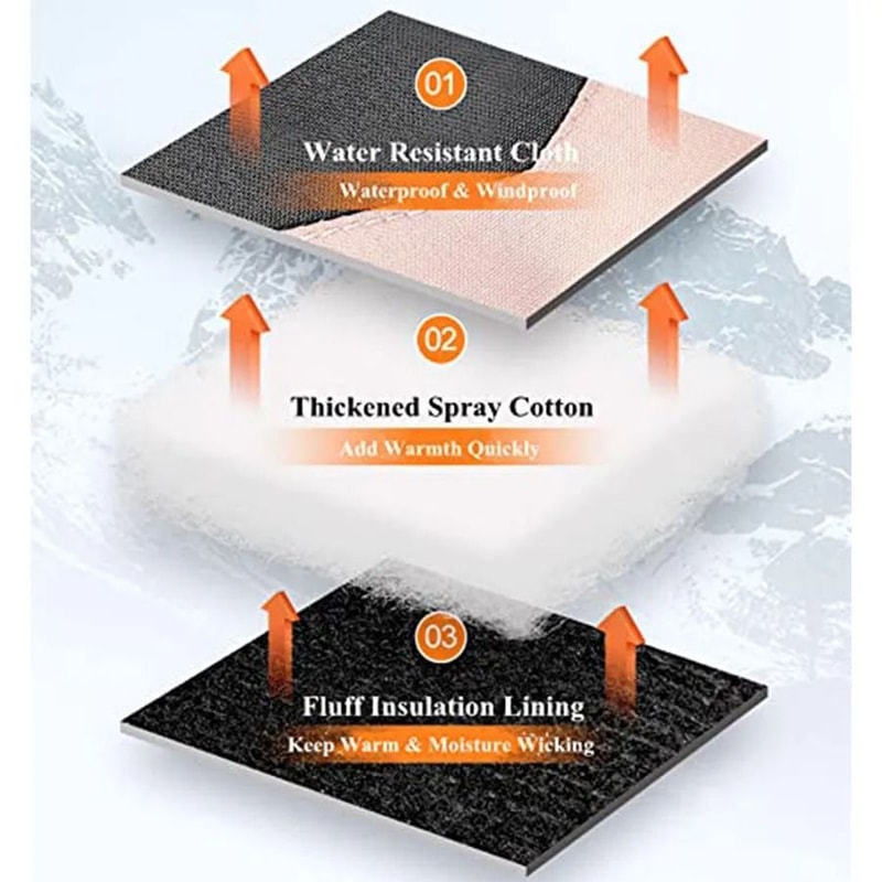 Winter Ski Gloves Waterproof Windproof Outdoor Sport Gloves For Men And Women 11