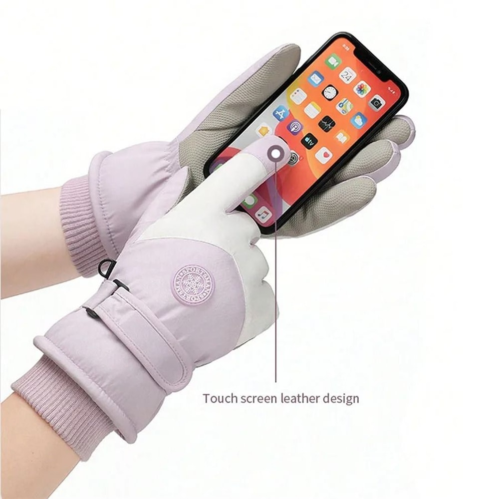 Winter Ski Gloves Waterproof Windproof Outdoor Sport Gloves For Men And Women 9