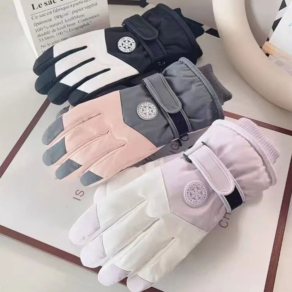 Winter Ski Gloves Waterproof Windproof Outdoor Sport Gloves For Men And Women 0