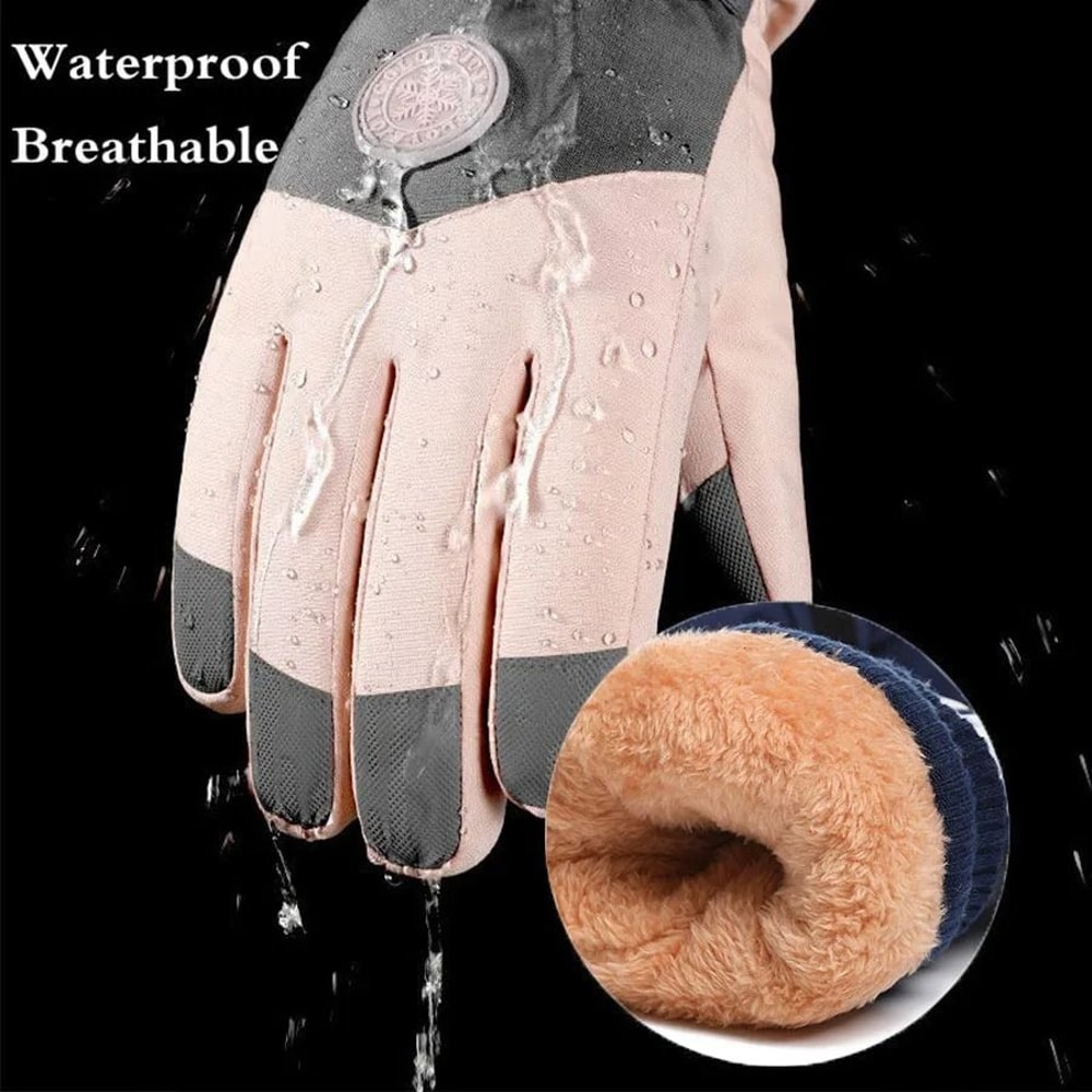Winter Ski Gloves Waterproof Windproof Outdoor Sport Gloves For Men And Women 8
