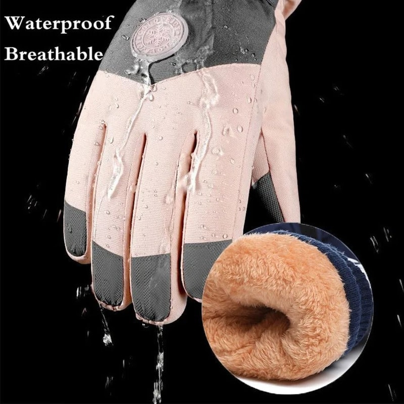 Winter Ski Gloves Waterproof Windproof Outdoor Sport Gloves For Men And Women 8