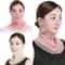 Elegant Chiffon Silk Summer Neck Scarf Sun Protection Neck Cover For Women 9