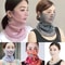 Elegant Chiffon Silk Summer Neck Scarf Sun Protection Neck Cover For Women 11