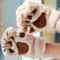 Kawaii Plush Paw Gloves Cat Claw Fingerless Plush Mittens 11