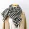 Classic Plaid Winter Scarf Cashmere Feel Chunky Warm Scarf For Men And Women 2