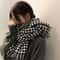 Classic Plaid Winter Scarf Cashmere Feel Chunky Warm Scarf For Men And Women 5