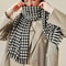 Classic Plaid Winter Scarf Cashmere Feel Chunky Warm Scarf For Men And Women 6