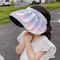 Rainbow Kids Sun Hat UPF 50 Wide Brim Visor Hat For Summer 6