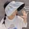 Rainbow Kids Sun Hat UPF 50 Wide Brim Visor Hat For Summer 8