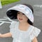 Rainbow Kids Sun Hat UPF 50 Wide Brim Visor Hat For Summer 10