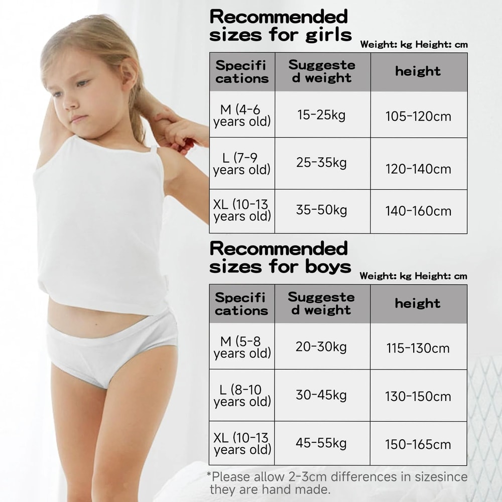 Cotton Disposable Underwear For Kids And Teens Travel Ready Aseptic Briefs 11