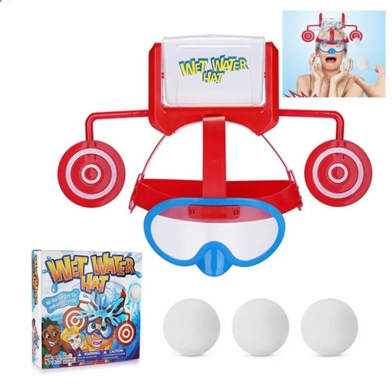 Wet Head Game Water Challenge Hat Interactive Party Game For Kids And Families 6