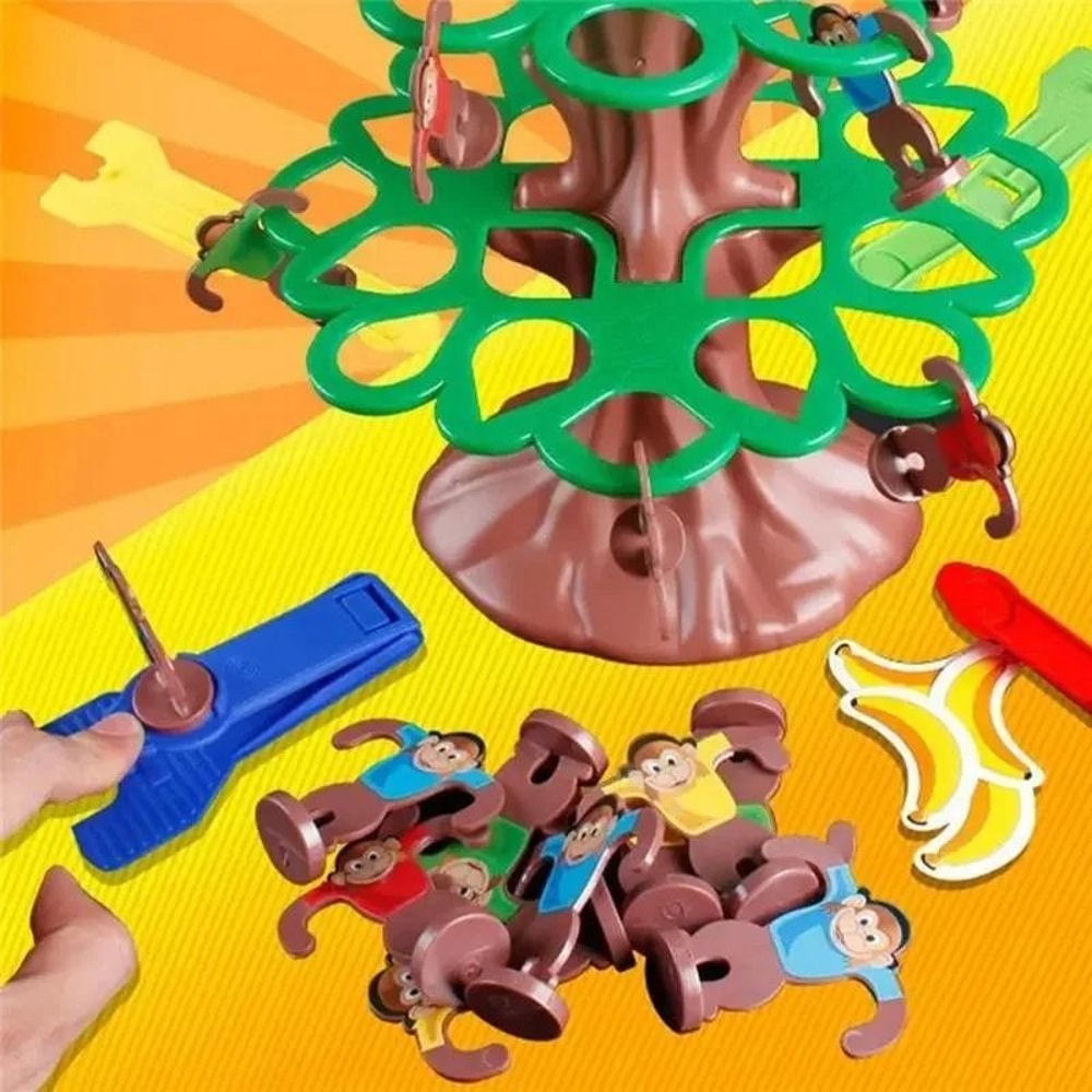 Jumping Monkey Game Interactive Family Board Game For Kids And Parties 3
