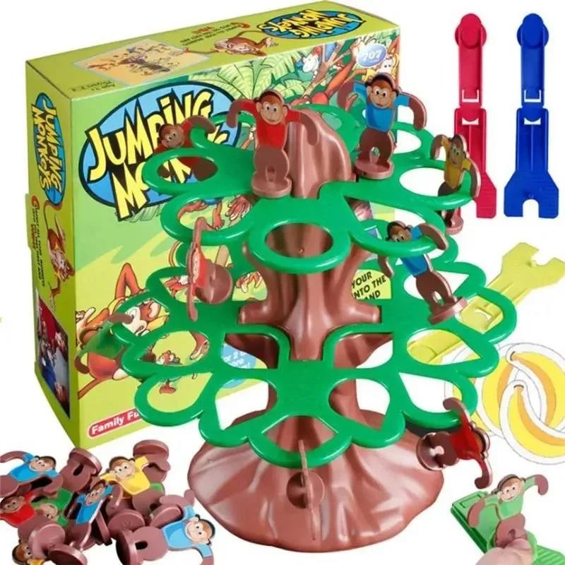 Jumping Monkey Game Interactive Family Board Game For Kids And Parties 7