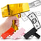 Party Money Gun Toy Cash Cannon With Fake Money Bills For Events 10