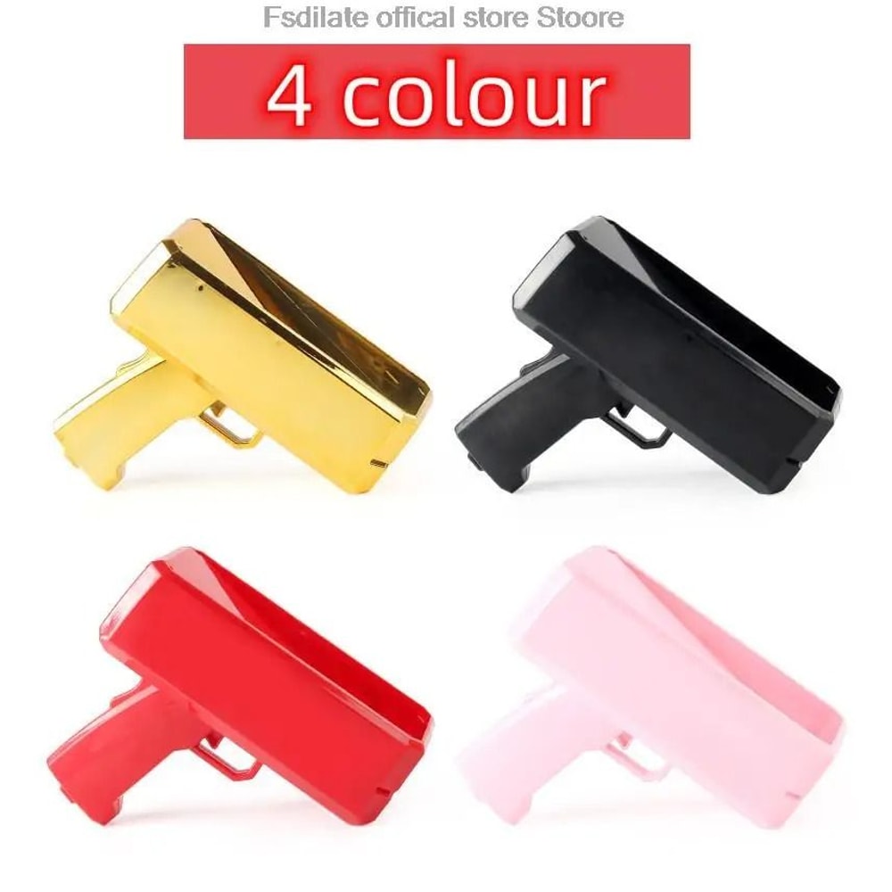 Party Money Gun Toy Cash Cannon With Fake Money Bills For Events 7