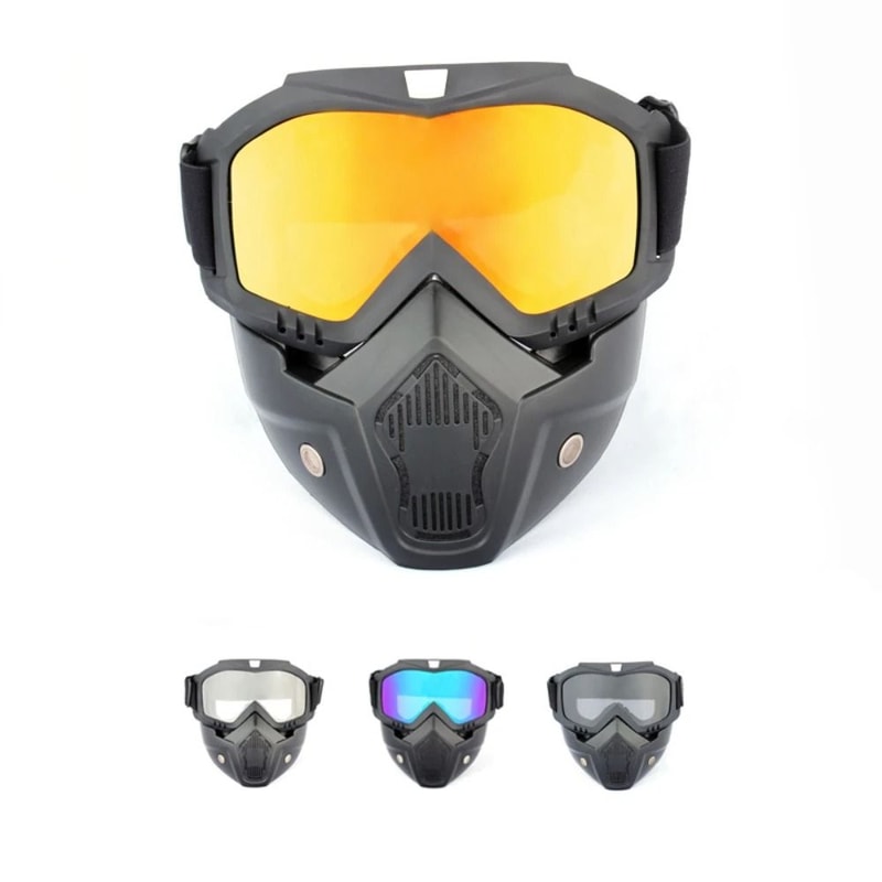 Kids Tactical Full Face Protective Mask For Paintball And Airsoft Games 11