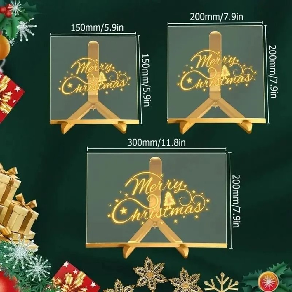 LED Light Up Drawing Board Erasable Glow Board With Markers For Kids 7