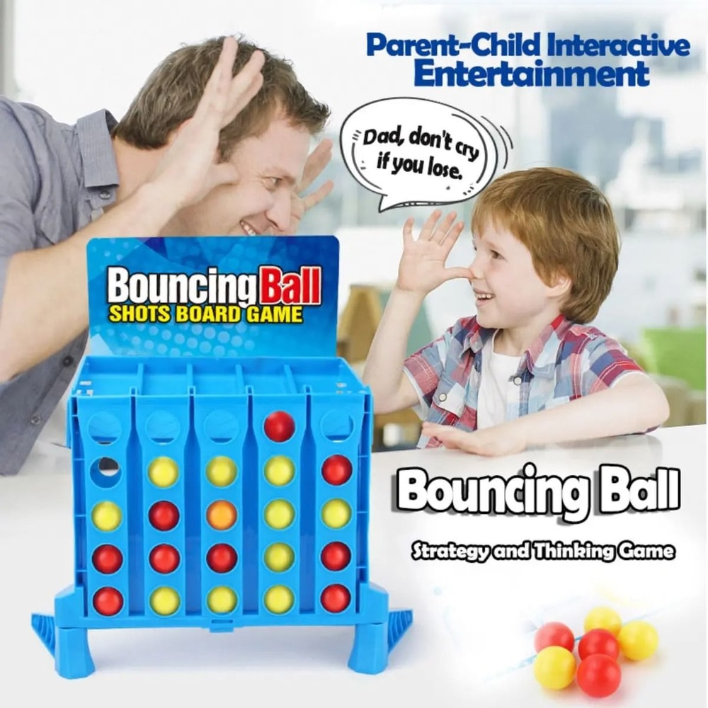 Bouncing Ball Shots Game Interactive Parent Child Table Game For Kids 8