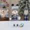 Cute Plush Snowman Toy Holiday Plush Decoration Winter Gift Doll 5