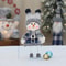 Cute Plush Snowman Toy Holiday Plush Decoration Winter Gift Doll 5