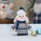 Cute Plush Snowman Toy Holiday Plush Decoration Winter Gift Doll 2