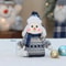 Cute Plush Snowman Toy Holiday Plush Decoration Winter Gift Doll 2