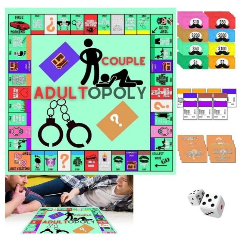 Couples Board Game Romantic Adult Party Game For Date Night 7