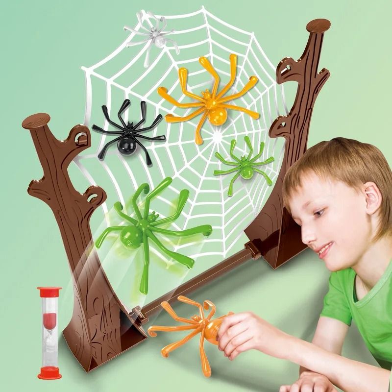 Bouncing Spider Game Interactive Family Party Board Game For Kids And Adults 3