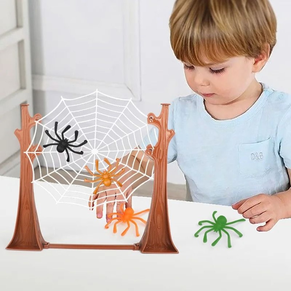 Bouncing Spider Game Interactive Family Party Board Game For Kids And Adults 8