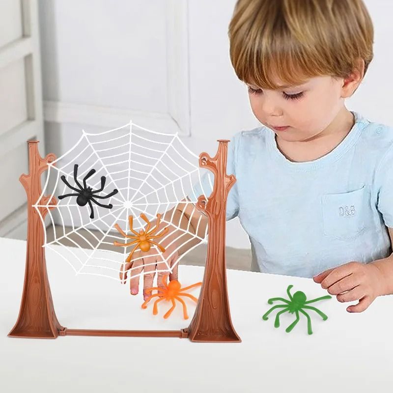 Bouncing Spider Game Interactive Family Party Board Game For Kids And Adults 8