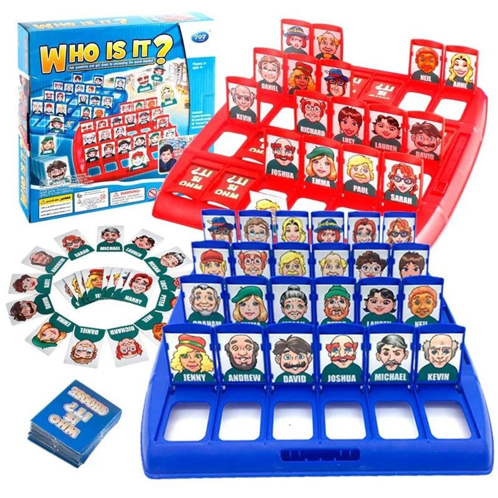Guess Who I Am Game Interactive Kids Board Game For Parent Child Play 4